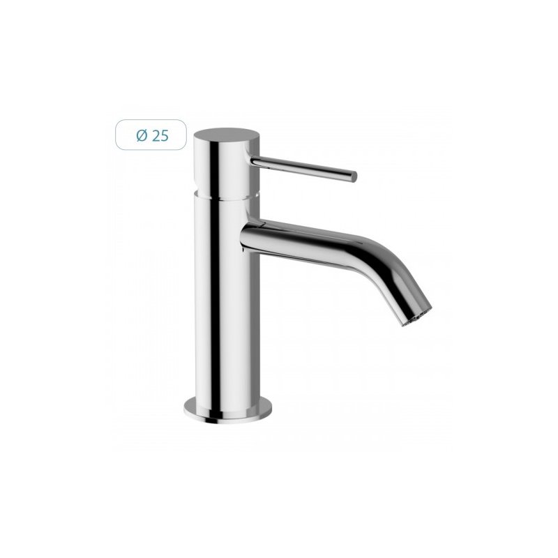 Vendita online MINI MINI MISCELATORE LAVABO CROMO BIANCHI costo  61,76 €  spedizione in 24h-48h pagmamento PayPal Stripe Contrassegno