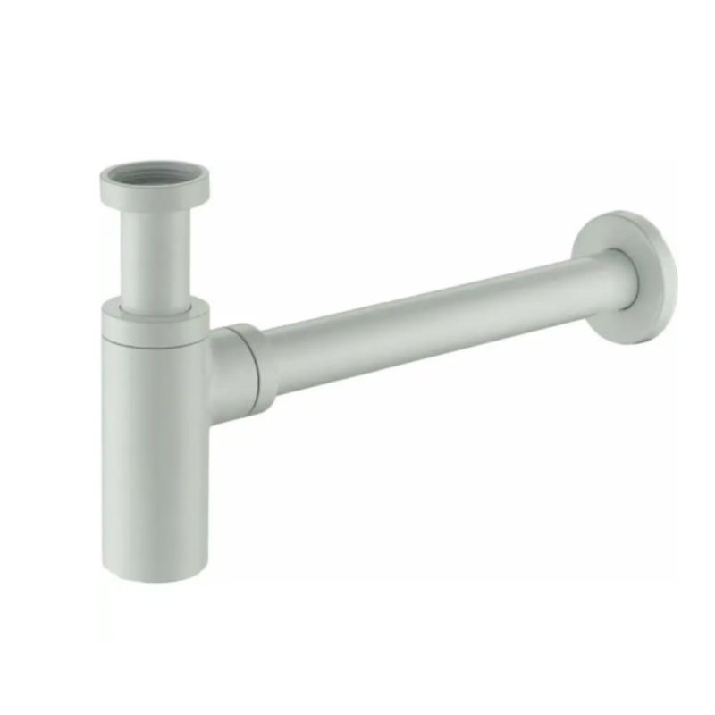 Vendita online SIFONI E PILETTE SIFONE A "BOTTIGLIA" OTT. CROM. 1" 1/4 TONDO  LUSSO BIANCO  OPACO costo  39,09 €  spedizione in 24h-48h pagmamento PayPal Stripe Contrassegno